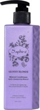 Σαμπουάν Sachajuan Saphira για ξανθά μαλλιά Glossy, κατάλληλο για ξανθά μαλλιά, 250ml SAFGBC2