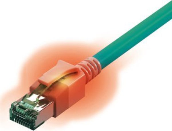 Καλώδιο SACON saCon S/FTP κατ. 6A (κλάση EA), LSOH, τυρκουάζ, 10 μ