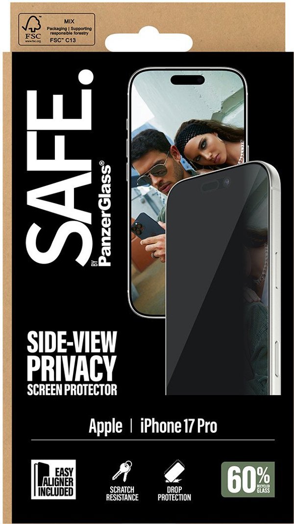 PanzerGlass Προστατευτικό Οθόνης Privacy για Smartphone - Safe. By PanzerGlass