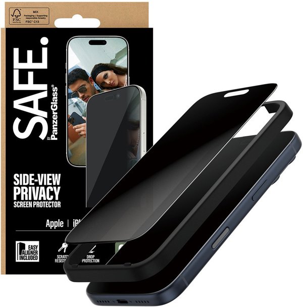 PanzerGlass Προστατευτικό Οθόνης Privacy για Smartphone - Safe. By PanzerGlass