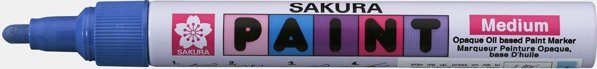 Μαρκαδόρος Sakura Paint με μεσαία μπλε άκρη, Sakura