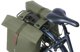 Basil City Double Pannier Bag MIK, Διπλή Τσάντα Ποδηλάτου 28-32L, Σύστημα MIK, Moss Green (2025)