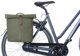 Basil City Double Pannier Bag MIK, Διπλή Τσάντα Ποδηλάτου 28-32L, Σύστημα MIK, Moss Green (2025)