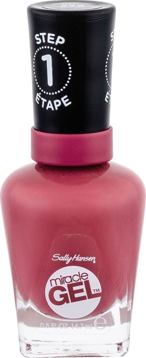 Sally Hansen Miracle Gel Βερνίκι Νυχιών, Απόχρωση 256 Proper P-rose, 14.7ml