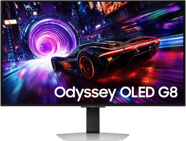 Samsung S32FG814SU monitor komputerowy 81,3 cm (32") 3840 x 2160 px 4K Ultra HD OLED Srebrny
