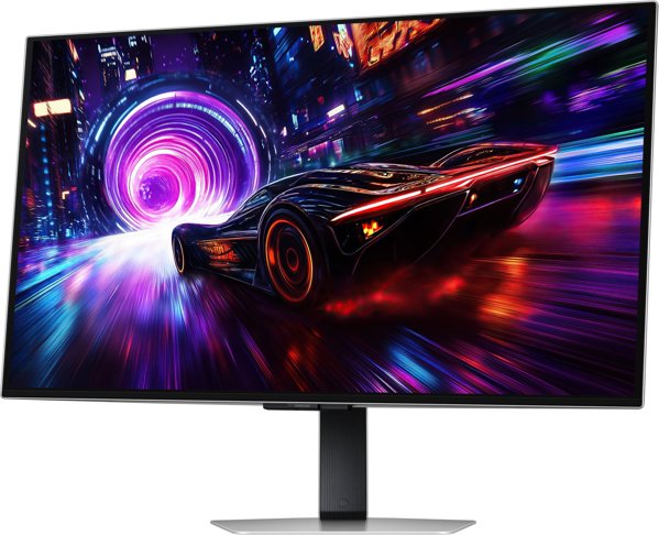 Samsung S32FG814SU monitor komputerowy 81,3 cm (32") 3840 x 2160 px 4K Ultra HD OLED Srebrny