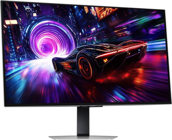 Samsung S32FG814SU monitor komputerowy 81,3 cm (32") 3840 x 2160 px 4K Ultra HD OLED Srebrny