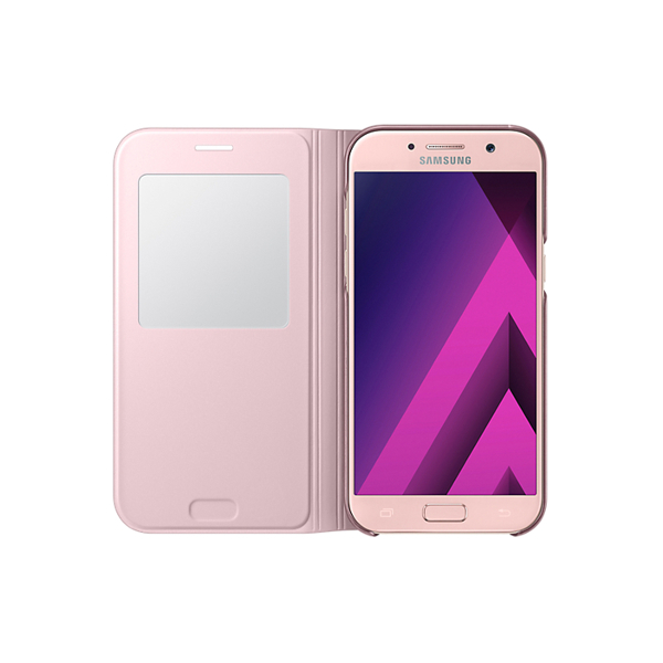 Θήκη Samsung S View για A5 2017 ροζ (EF-CA520PPEGWW)