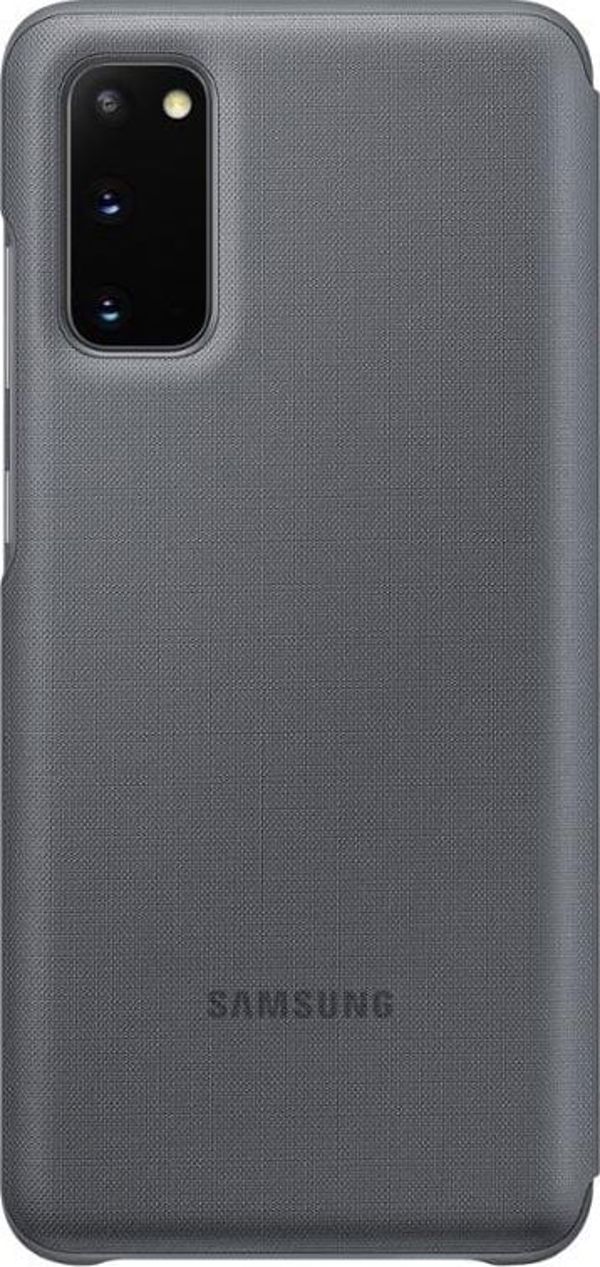 Samsung Etui Samsung EF-VG985LJ S20+ G985 szary/gray Leather Cover