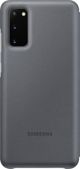 Samsung Etui Samsung EF-VG985LJ S20+ G985 szary/gray Leather Cover