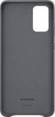 Samsung Etui Samsung EF-VG985LJ S20+ G985 szary/gray Leather Cover