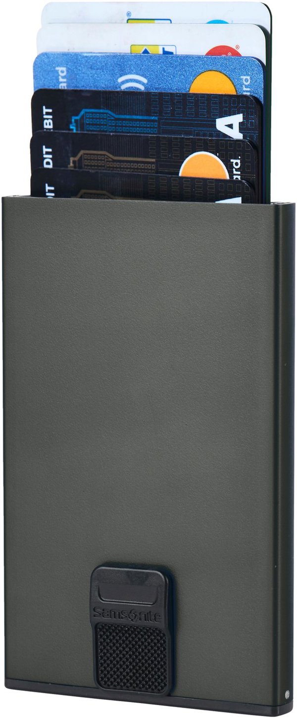 Θήκη καρτών Samsonite Alu Fit, γκρι