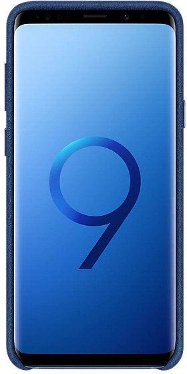 Samsung S9+ Alcantara Cover Blue EF-XG965ALEGWW