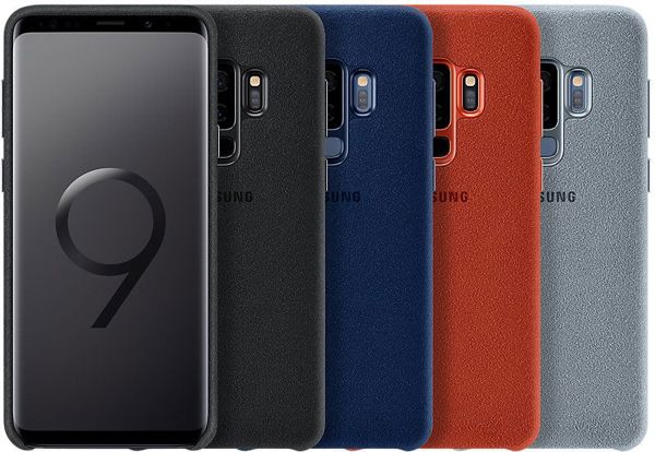 Samsung S9+ Alcantara Cover Blue EF-XG965ALEGWW