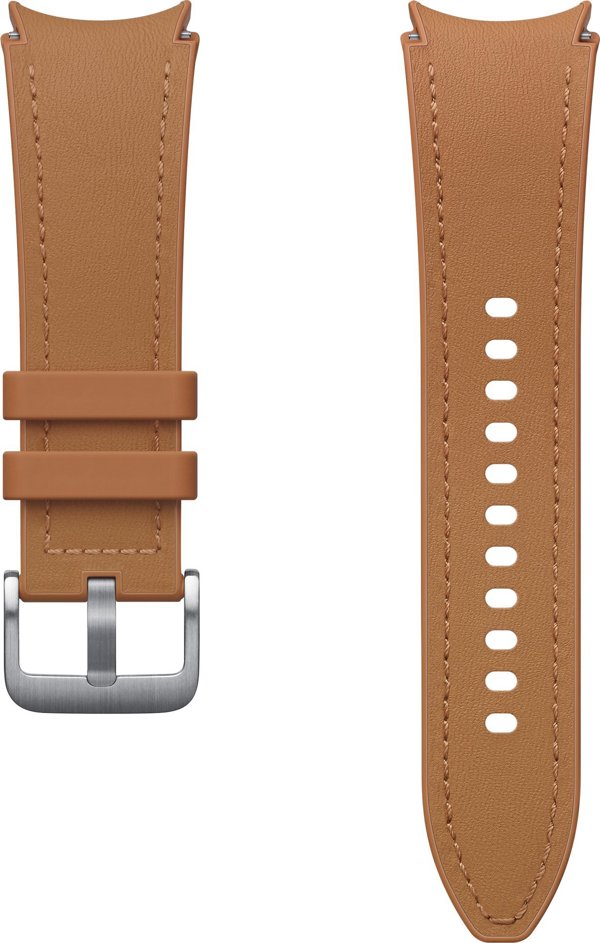 Samsung Δερμάτινο Λουράκι Samsung ET-SHR95 για Galaxy Watch6 S/M Καφέ