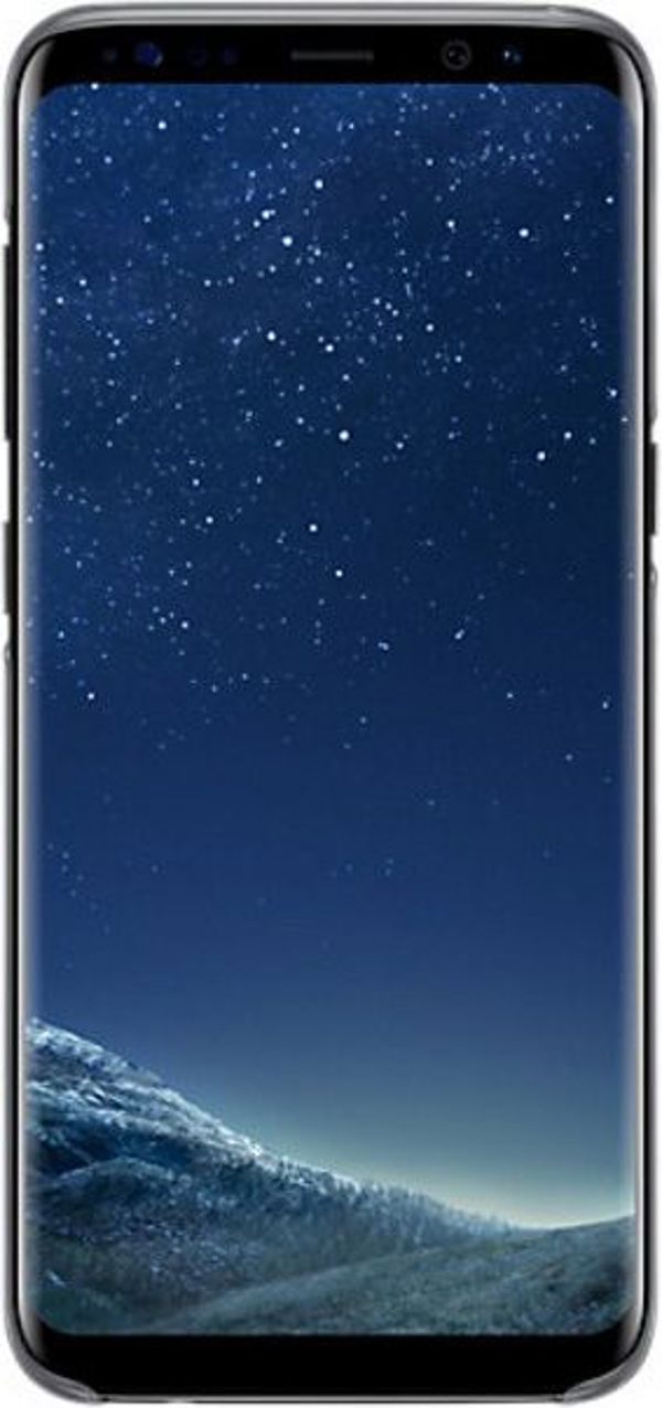Διάφανη Θήκη Samsung για Galaxy S8, μαύρη (EF-QG950CBEGWW)