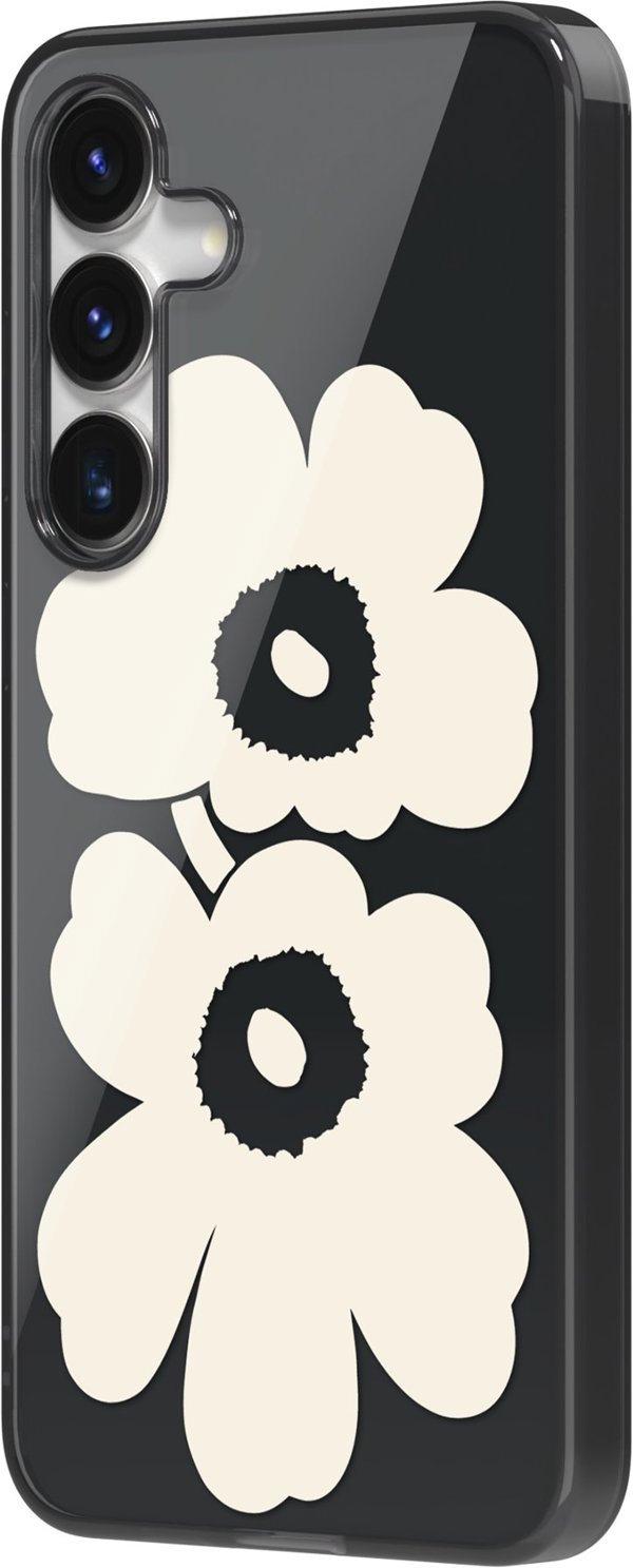 Samsung X Marimekko Dual Layer protective case, Samsung Galaxy S25+, black / beige
