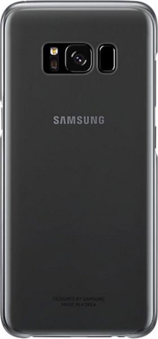 Διάφανη Θήκη Samsung για Galaxy S8+, μαύρη (EF-QG955CBEGWW)