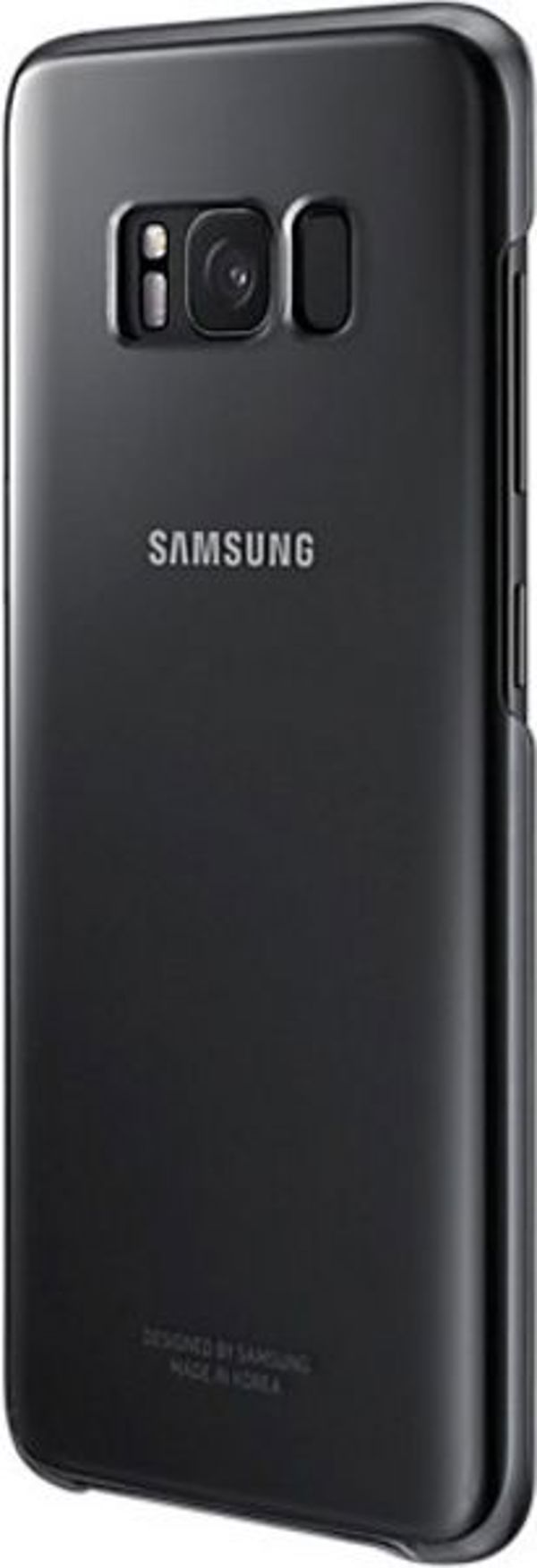 Διάφανη Θήκη Samsung για Galaxy S8+, μαύρη (EF-QG955CBEGWW)