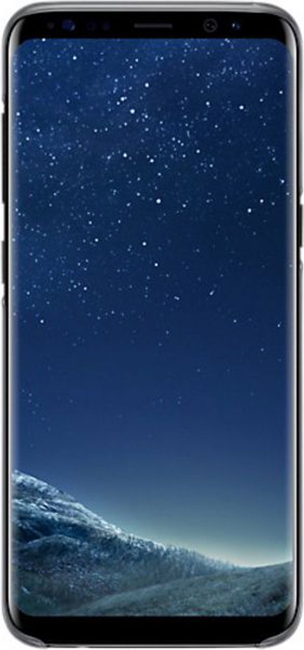 Διάφανη Θήκη Samsung για Galaxy S8+, μαύρη (EF-QG955CBEGWW)