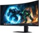 SAMSUNG LS40FG750EUXEN 40" Κυρτή Οθόνη Gaming Odyssey WUHD G7 G75F 5120x2160/21:9/350cd/m2/1ms, HDMI, USB, DP | SAMSUNG