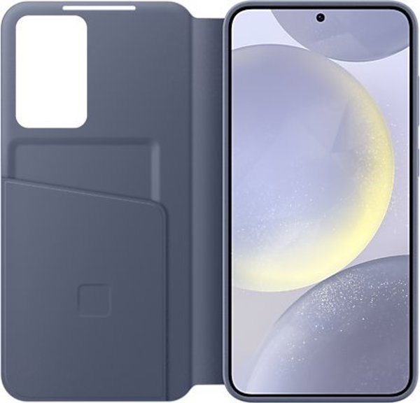 Θήκη Samsung Smart View Wallet Case Galaxy S24+ μωβ