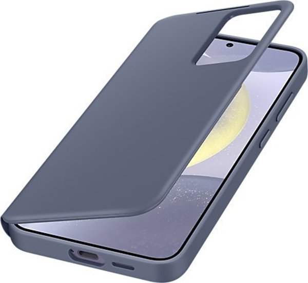Θήκη Samsung Smart View Wallet Case Galaxy S24+ μωβ