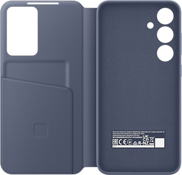 Θήκη Samsung Smart View Wallet Case Galaxy S24+ μωβ