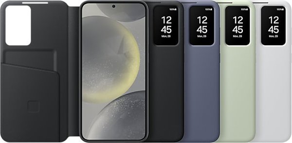 Θήκη Samsung Smart View Wallet Case Galaxy S24+ μωβ
