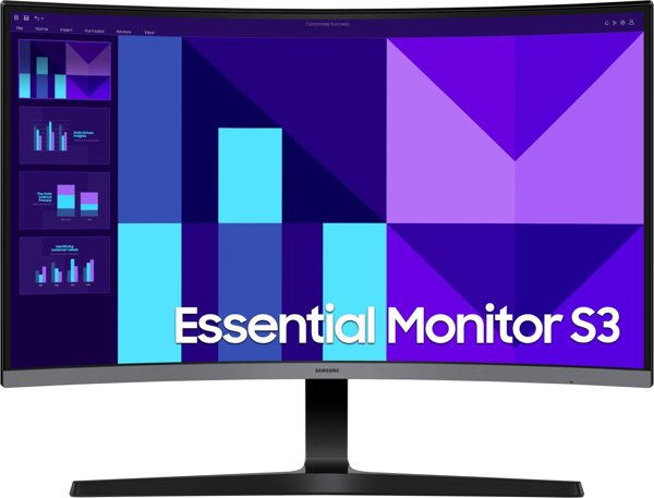 Samsung Monitor LS27D392GAUXEN / Essential S27D392GAU Schwarz