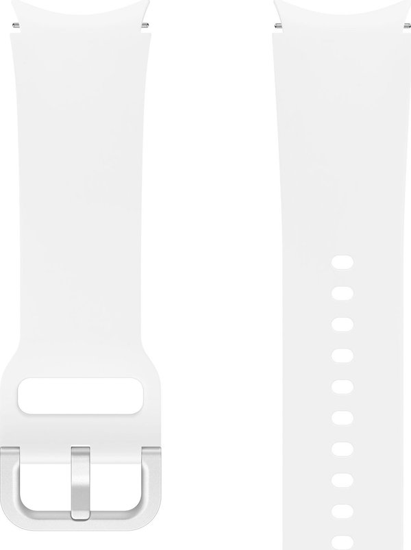 Αθλητικό Λουράκι Samsung Ελαστικό για Galaxy Watch 4 / 4 Classic / 5 / 5 Pro (S/M) Λευκό (ET-SFR90SWEGEU)
