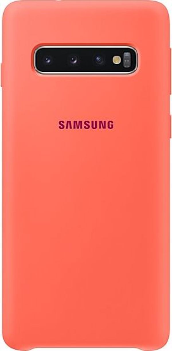SAMSUNG Σιλικονούχα θήκη για το Samsung Galaxy S10 ροζ (EF-PG973THEGWW)