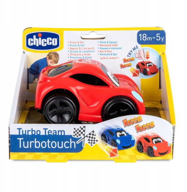 Αυτοκίνητο TURBO TOUCH κόκκινο CHICCO