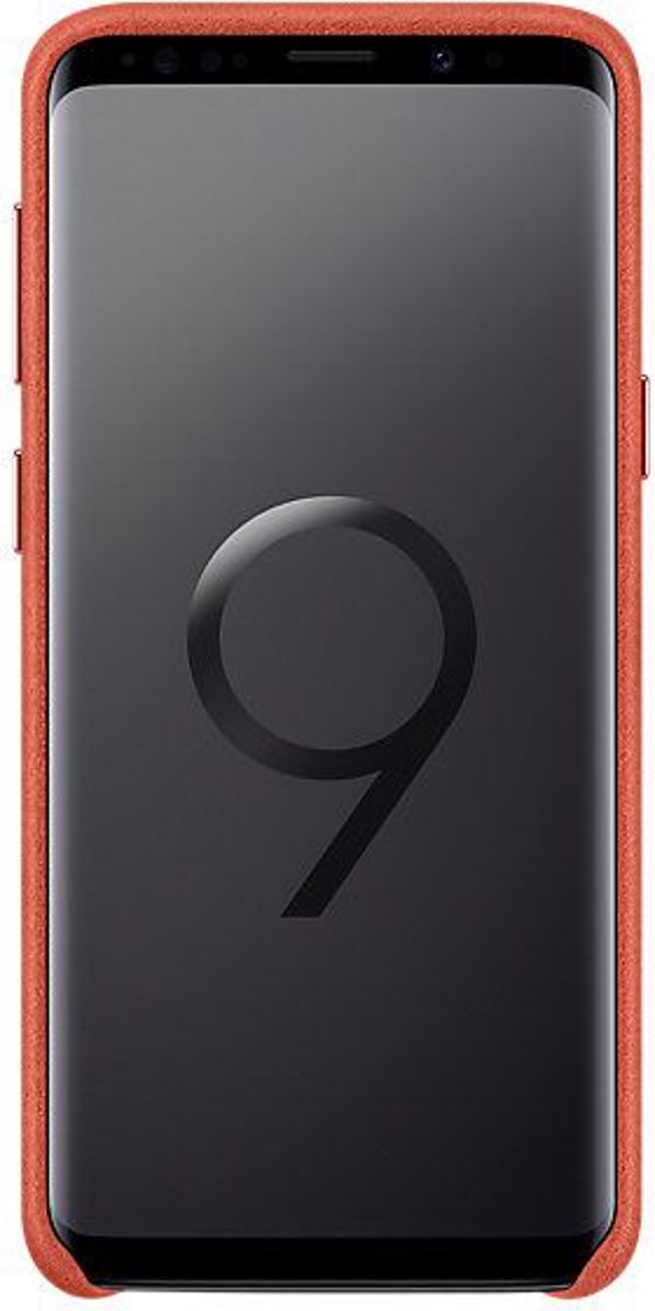 Samsung S9 Alcantara Cover Red EF-XG960AREGWW