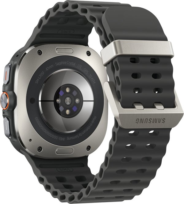 Samsung Galaxy Watch Ultra 3,81 cm (1.5") AMOLED 47 mm Ψηφιακό 480 x 480 px Οθόνη αφής 4G Ασημί Wi-Fi GPS