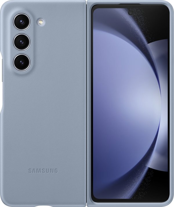 Θήκη Samsung EF-VF946PLEGWW Z Fold5 F946 niebieski/blue Eco-leather Case