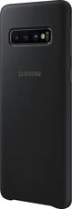 Samsung Θήκη Σιλικόνης Galaxy S10+ μαύρη (EF-PG975TBEGWW)