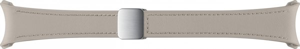 Samsung Λουράκι Samsung ET-SHR93 για Galaxy Watch 4/5/6, καφέ ανοιχτό, D-buckle, δερματίνη S/M