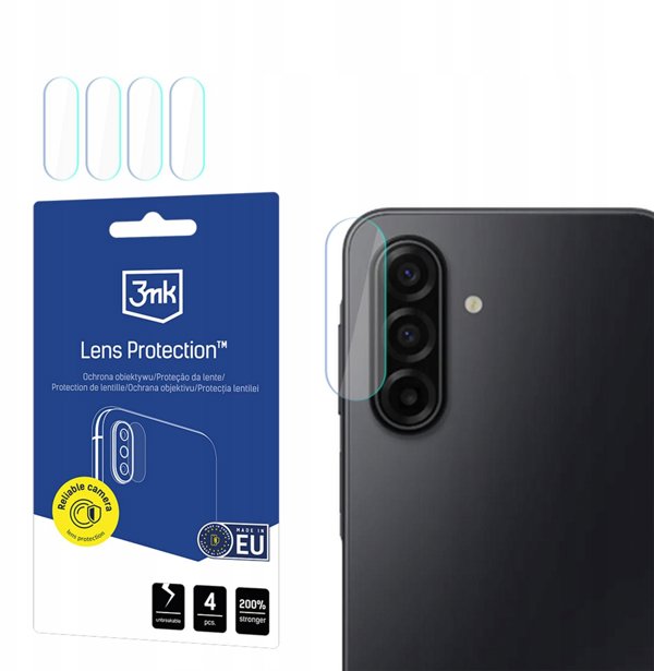 3MK Προστασία Φακού Κάμερας για Samsung Galaxy A17 5G - Tempered Glass