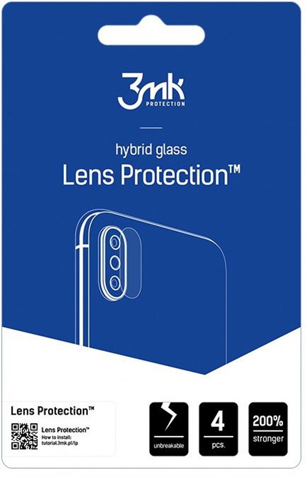 3MK Προστασία Φακού Κάμερας για Samsung Galaxy A17 5G - Tempered Glass