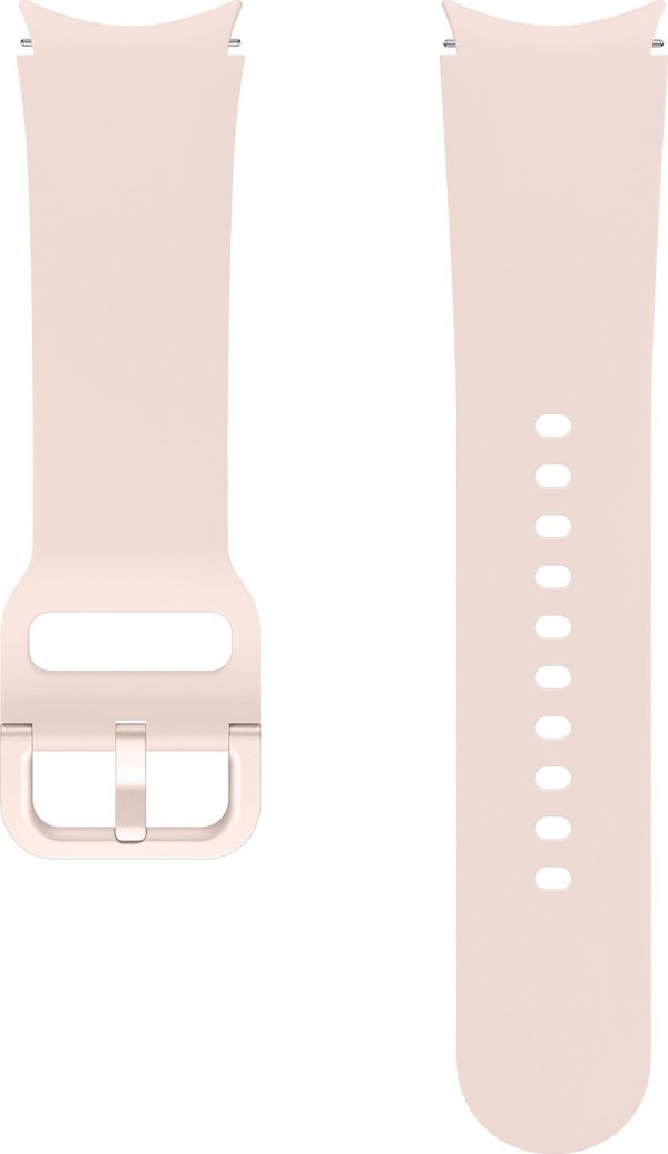Samsung Samsung Αθλητικό Ελαστικό Λουράκι για Samsung Galaxy Watch 4 / 4 Classic / 5 / 5 Pro (S / M) Ροζ Χρυσό (ET-SFR90SZEGEU)