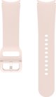 Samsung Samsung Αθλητικό Ελαστικό Λουράκι για Samsung Galaxy Watch 4 / 4 Classic / 5 / 5 Pro (S / M) Ροζ Χρυσό (ET-SFR90SZEGEU)