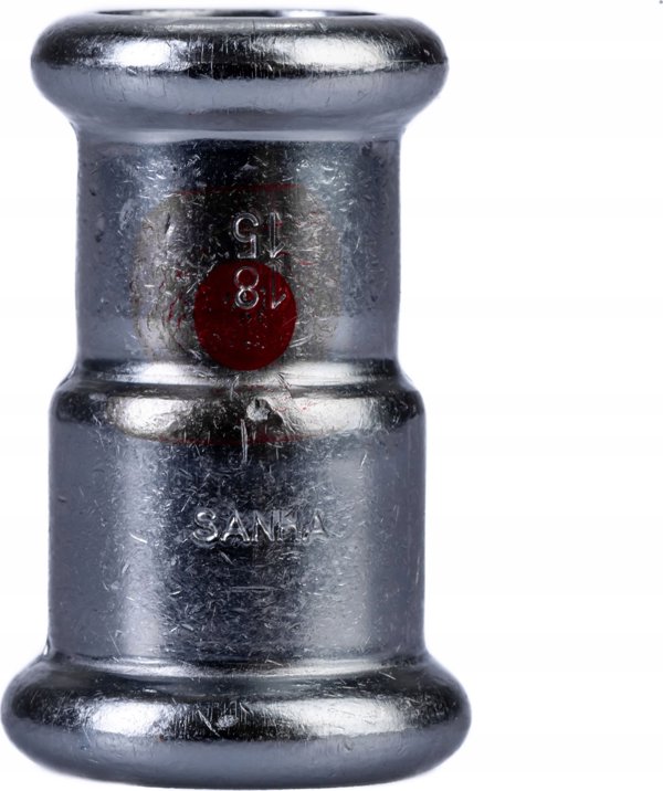 Μούφα Μείωσης SANHA-THERM C-Stahl, Διαστάσεις 28x18mm, από Ανθρακούχο Χάλυβα