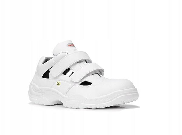 Σανδάλια ELTEN White Easy Low ESD S1, λευκό 39