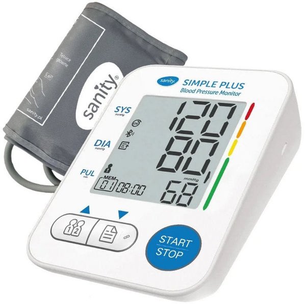 Ψηφιακό Πιεσόμετρο Μπράτσου SANITY Simple Plus TMB-2271-B με Τροφοδοτικό