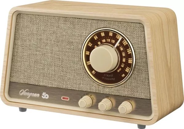 Sangean WR-101 επιτραπέζιο ραδιόφωνο, Bluetooth, ανοιχτό δρυς
