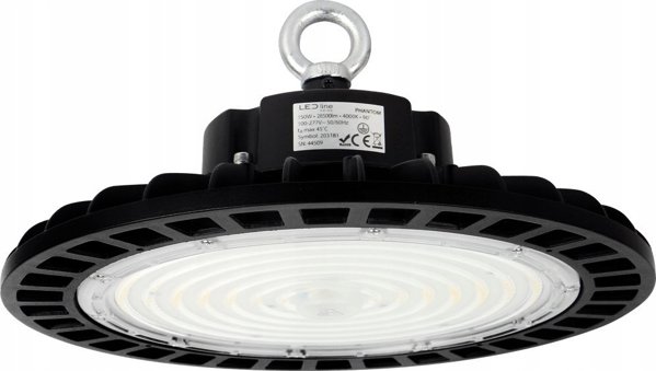 Φωτιστικό αποθήκης PHANTOM, 230Vac, 150W 28 500lm, 190lm/W, 1-10V, 120deg, ρυθμιζόμενο