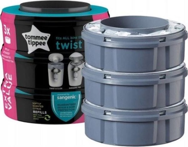 Ανταλλακτικό Sangenic για TWIST, γενική συσκευασία 3 7489292 5010415510075