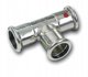 SANHA Μειωτικό Ταφ SANHA-THERM C-Stahl, Διαστάσεις 35x22x22mm, Ανθρακούχος Χάλυβας