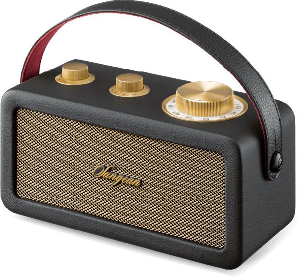 Sangean RA-101 travel radio, black/gold
